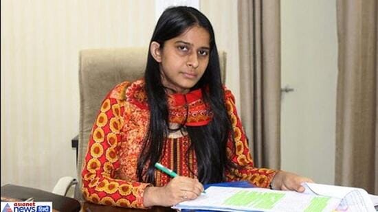 Shena Aggarwal had earlier served as additional commissioner of the Ludhiana MC in 2015, and as the district’s additional deputy commissioner (ADC) in 2019. (HT PHOTO)