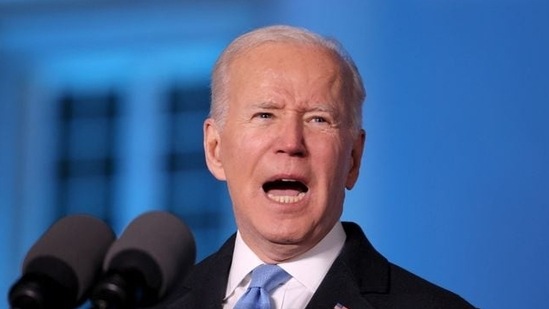 File photo of US President Joe Biden.(Reuters)