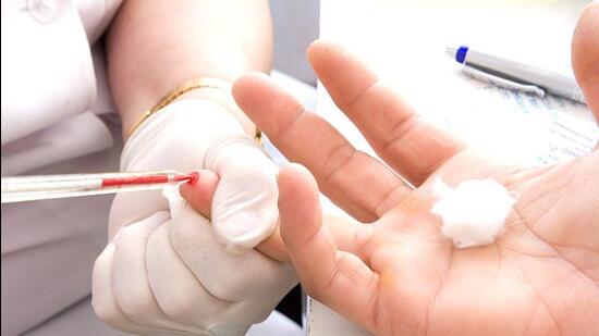 The illegal blood centre was operational from a private hospital (space taken on rent) in Sector 56, said the police. (REPRESENTATIVE PHOTO)