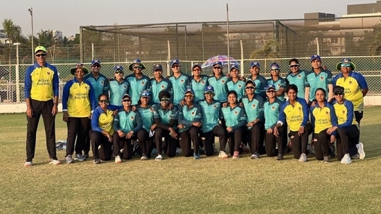 Railways beat Maharashtra to win Senior Women's T20(Poonam Yadav / Instagram) Railways beat Maharashtra to win Senior Women's T20(Poonam Yadav / Instagram)