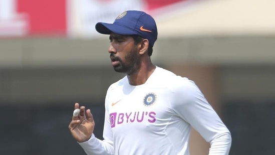 File image of India cricketer Wriddhiman Saha.(AP)