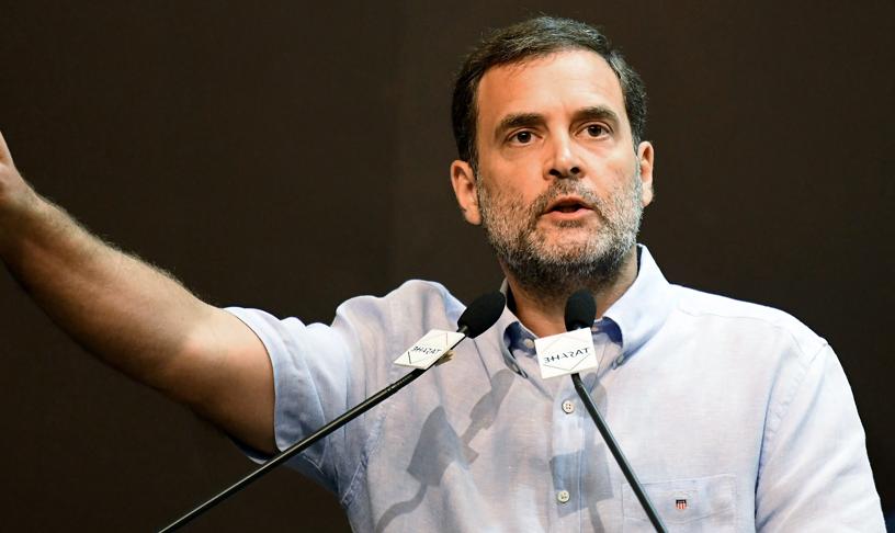 File photo of Congress leader Rahul Gandhi.