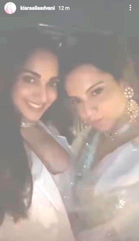 Kiara Advani had shared a picture with Kangana Ranaut from Arpita Khan's Eid bash.&nbsp;