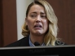 Amber Heard testifies about the first time her ex-husband, actor Johnny Depp hit her. (AFP)(AFP)