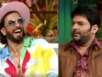 Ranveer Singh left Kapil Sharma speechless. Ranveer Singh left Kapil Sharma speechless.