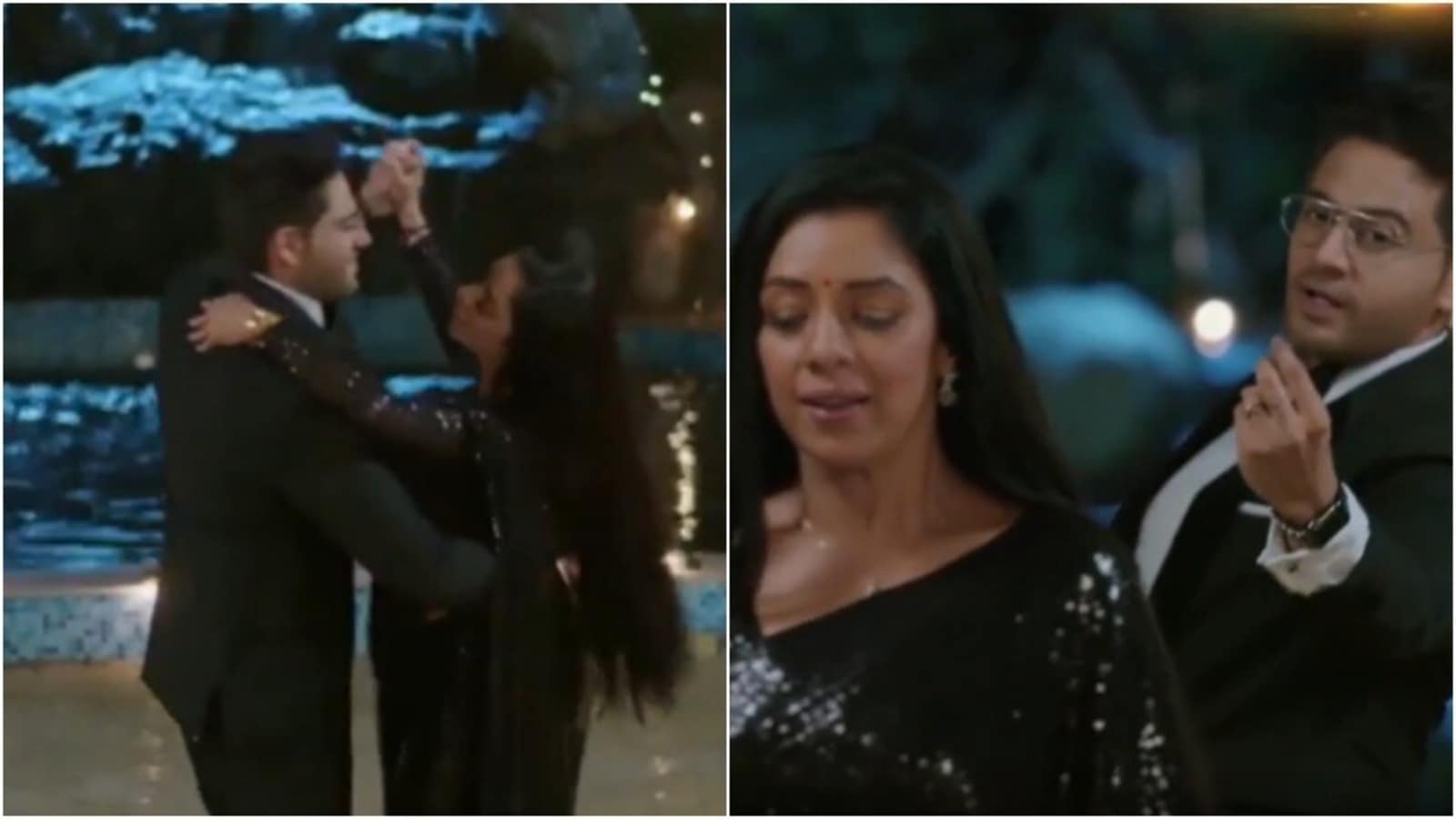 Anupamaa stuns in black saree for date with Anuj, Rupali Ganguly’s fans are getting goosebumps: ‘Did he just hold her?’