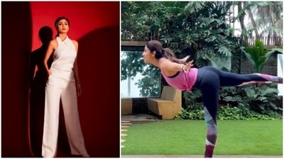 Shilpa Shetty: One of the most stylish and fit B-Town moms, Shilpa Shetty is a big-time fitness enthusiast and has also trained many through her professional videos. (Instagram/@shilpashettyofficial)