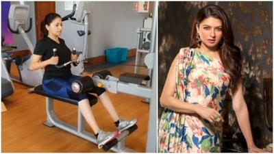 Bhagyashree: Mother of two, the Maine Pyar Kiya actor, who is currently seen on the show Smart Jodi, loves working out. She often shares videos of her workout sessions on her Instagram handle. (Instagram/@bhagyashree.online)