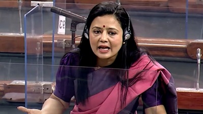 Trinamool Congress MP Mahua Moitra. (ANI file) Trinamool Congress MP Mahua Moitra. (ANI file)