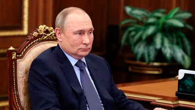 Russian President Vladimir Putin. (AP)
