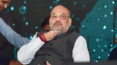 Union home minister Amit Shah. (PTI)