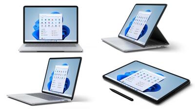 The Microsoft Surface Laptop Studio. The Microsoft Surface Laptop Studio.