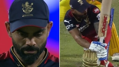 Virat Kohli reacts after being dismissed by Moeen Ali Virat Kohli reacts after being dismissed by Moeen Ali