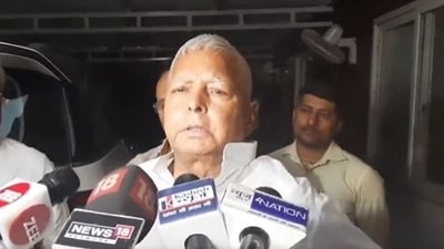Former Bihar chief minister Lalu Prasad Yadav has commented on the loudspeaker row.&nbsp;