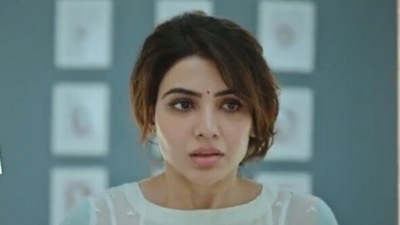A still from Yashoda starring Samantha Ruth Prabhu. A still from Yashoda starring Samantha Ruth Prabhu.