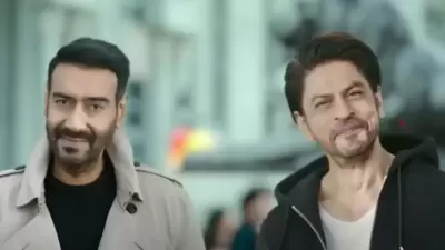 Ajay Devgn and Shah Rukh Khan have never worked together in movie but have been seen together in a TVC.
