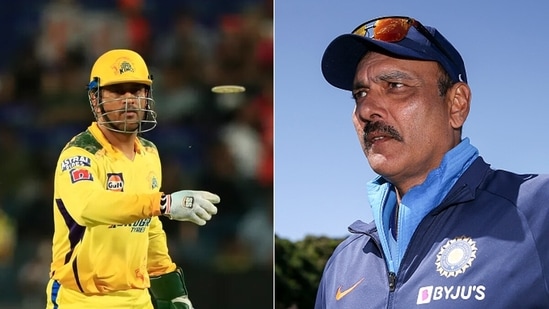 Ravi Shastri has a unique take on MS Dhoni captaining CSK.&nbsp;(IPL/Getty)