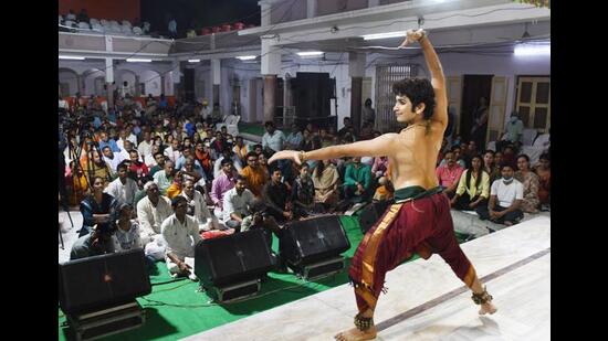Pavitra Bhatt performing the Hanuman Chalisa in Bharatnatyam (Courtesy Manjari Sinha)