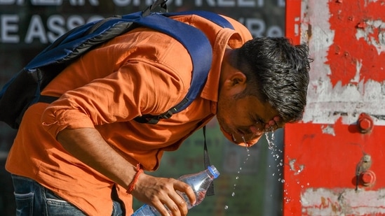 The IMD said heatwave conditions will return in south Haryana, southwest UP, MP, Vidarbha (in Maharashtra), and Delhi on May 8 and remain till May 9.(HT Photo)