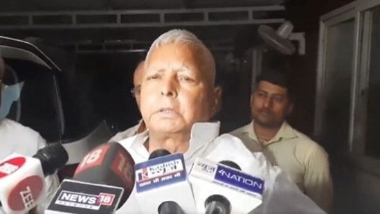 Former Bihar chief minister Lalu Prasad Yadav has commented on the loudspeaker row.&nbsp;