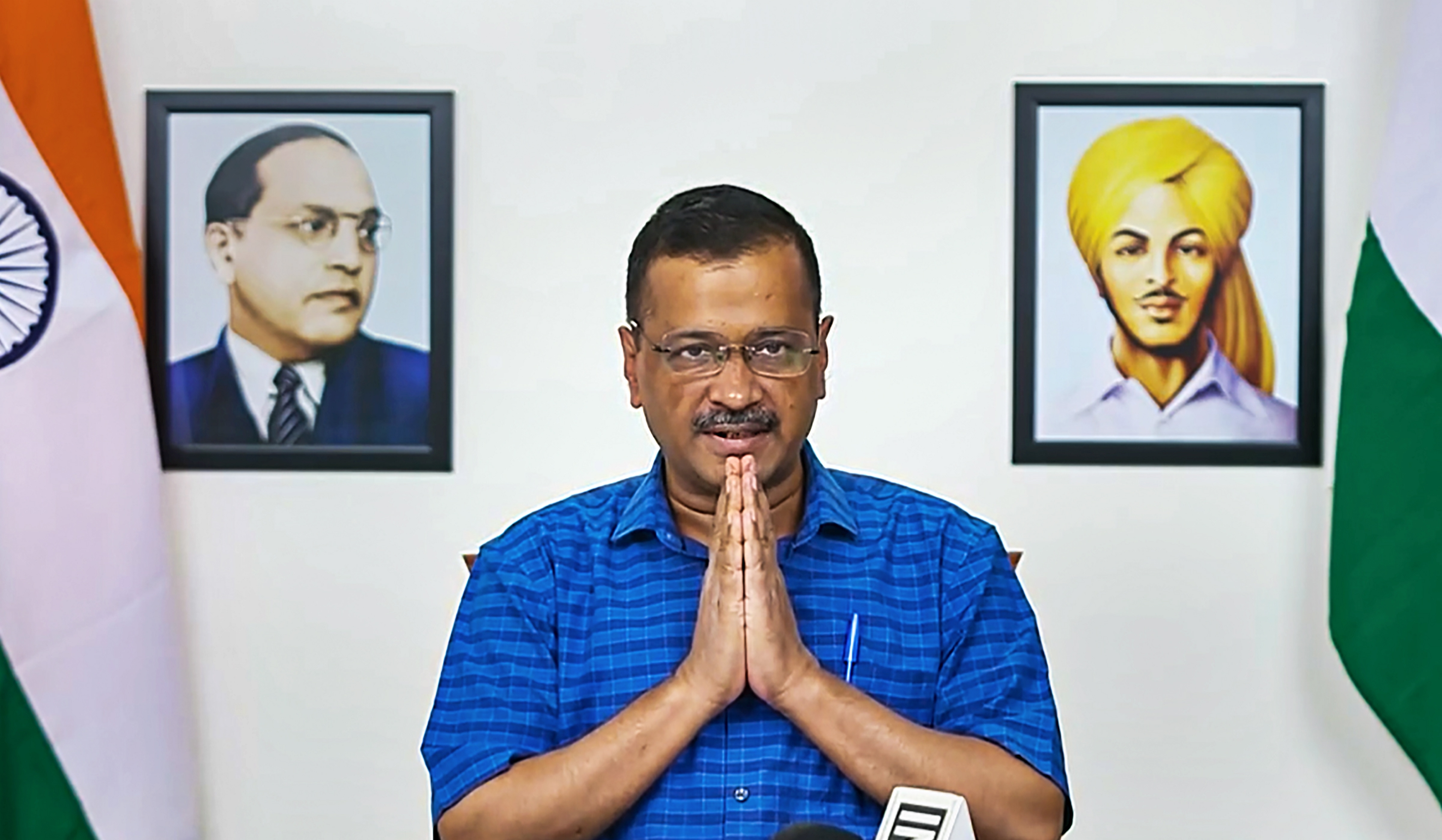 Kejriwal announced that a 20-member task force, comprising government officials and experts from business and trade, that will help startups with registration and other activities. (PTI Photo)