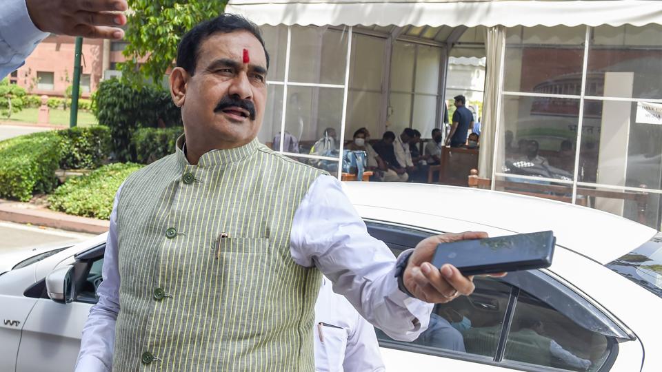Madhya Pradesh home minister Narottam Mishra’s remarks came amid the opposition Congress’s allegation that the attackers belong to Bajrang Dal. (PTI) Madhya Pradesh home minister Narottam Mishra’s remarks came amid the opposition Congress’s allegation that the attackers belong to Bajrang Dal. (PTI)