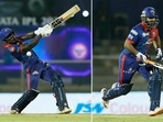 Rovman Powell (L) and Rishabh Pant. Rovman Powell (L) and Rishabh Pant. 