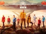 The poster for Star Trek Strange New Worlds. The poster for Star Trek Strange New Worlds.