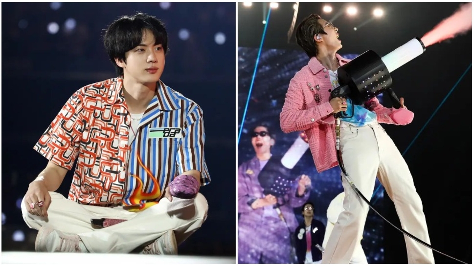 BTS' Jin updates fans on his injured finger: 'Can play rock, paper ...