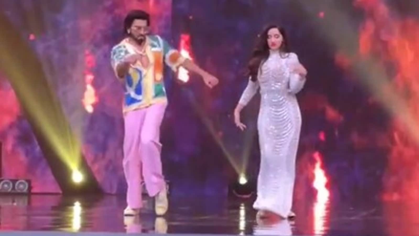 Dance Deewane Junior: Ranveer Singh and Nora Fatehi groove to Garmi, fans say ‘aag laga di’. Watch
