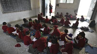 The principal of an east Delhi municipal school said the corporation expects the sanitation worker or helpers to also look after security but that is neither practical nor possible. (Representative image/HT Archive) The principal of an east Delhi municipal school said the corporation expects the sanitation worker or helpers to also look after security but that is neither practical nor possible. (Representative image/HT Archive)