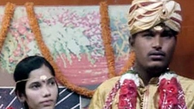File photo of Nagaraju and his wife, Syed Sultana, in Hyderabad. (ANI) File photo of Nagaraju and his wife, Syed Sultana, in Hyderabad. (ANI)