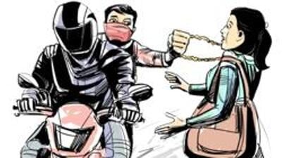 Prerna, 23, who hails from Hisar, Haryana, was the first victim, who lost her gold chain to the snatchers. (HT)