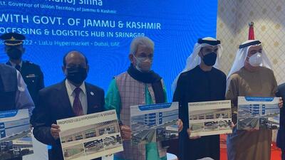 At the recently-concluded Gulf Countries’ Investment Summit, lieutenant governor Manoj Sinha said the J&K administration has finalised investment proposals worth ₹38,000 crore for which land has already been allocated. At the recently-concluded Gulf Countries’ Investment Summit, lieutenant governor Manoj Sinha said the J&K administration has finalised investment proposals worth ₹38,000 crore for which land has already been allocated.