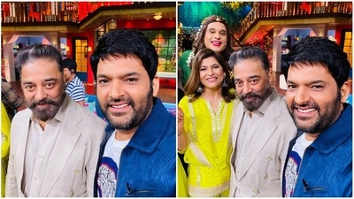 Kamal Haasan appeared on The Kapil Sharma Show as a special guest.