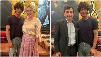 Shah Rukh Khan hosted the consul general of many nations at Mannat.