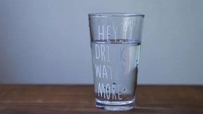 Make sure you are drinking fluids all day whether thirsty or not. Try to keep water within easy reach. 