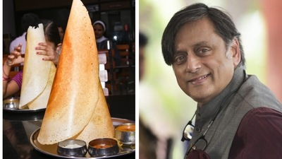 In a limerick, Shashi Tharoor said the man should have stuck to 'chawal and baingan' instead of ‘baking’ a ‘huge blunder’. In a limerick, Shashi Tharoor said the man should have stuck to 'chawal and baingan' instead of ‘baking’ a ‘huge blunder’. 