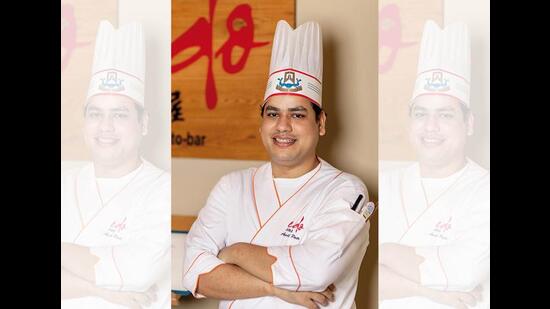 Chef Amit Batra of ITC Gardenia's Edo in Bangalore, which opened to cater to the Japanese expats in the city