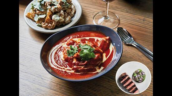 At his restaurant, Tonka, Adam combines Australian produce with Indian flavours and techniques to create dishes like the butter chicken