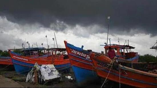 The cyclonic storm is likely to continue to move north-westwards and reach west-central Bay of Bengal off the north Andhra-Odisha coasts by May 10. (Image used for representation). (HT PHOTO.)