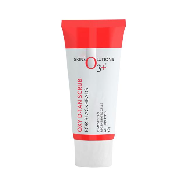 The Oxy D-Tan scrub by 03+ effectively removes nasty blackheads