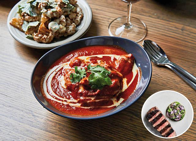 At his restaurant, Tonka, Adam combines Australian produce with Indian flavours and techniques to create dishes like the butter chicken At his restaurant, Tonka, Adam combines Australian produce with Indian flavours and techniques to create dishes like the butter chicken