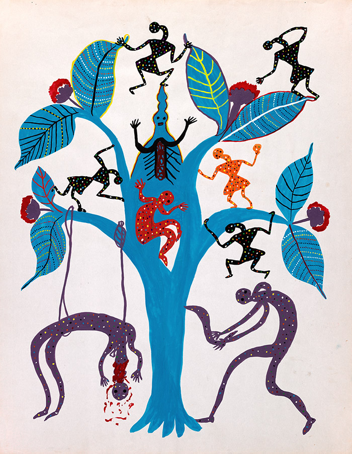 A painting by Bhuri Bai, the first Bhil woman to paint on paper, is part of the Encyclopedia of Indian Art, a virtual repository launched in 2022 by art collector Abhishek Poddar and curator Nathaniel Gaskell. Already, digital platforms are changing how we look back, and what we look at when we do. (Courtesy Hervé Perdriolle) A painting by Bhuri Bai, the first Bhil woman to paint on paper, is part of the Encyclopedia of Indian Art, a virtual repository launched in 2022 by art collector Abhishek Poddar and curator Nathaniel Gaskell. Already, digital platforms are changing how we look back, and what we look at when we do. (Courtesy Hervé Perdriolle)