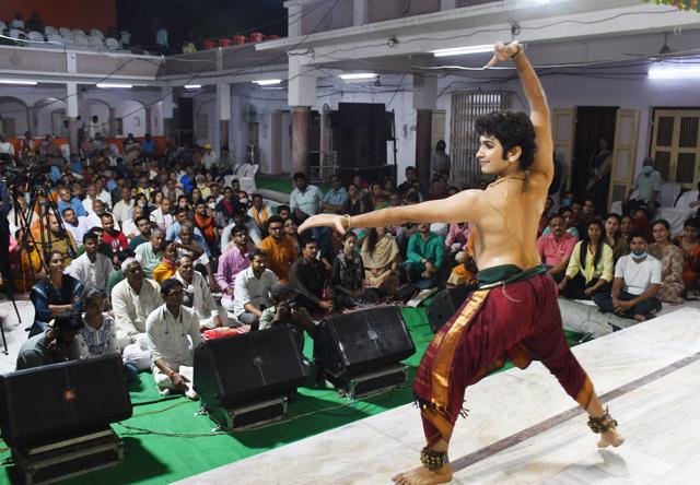 Pavitra Bhatt performing the Hanuman Chalisa in Bharatnatyam (Courtesy Manjari Sinha)