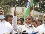 “Is the CM's position a payment seat?" Siddaramaiah asked in the wake of claims made by BJP legislator Basanagouda Patil Yatnal that he was approached by ‘some people’ from Delhi, offering the state chief minister’s position, in exchange for <span class='webrupee'>₹</span>2,500 crore.. (PTI) “Is the CM's position a payment seat?" Siddaramaiah asked in the wake of claims made by BJP legislator Basanagouda Patil Yatnal that he was approached by ‘some people’ from Delhi, offering the state chief minister’s position, in exchange for <span class='webrupee'>₹</span>2,500 crore.. (PTI)