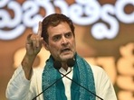 Ahead of the Congress’ introspection meeting in Udaipur, a section of the party has prepared a pitch for the return of Rahul Gandhi as president. (PTI) Ahead of the Congress’ introspection meeting in Udaipur, a section of the party has prepared a pitch for the return of Rahul Gandhi as president. (PTI)