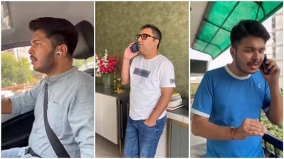 Shark Tank India's Ashneer Grover and Shubham Gaur featured in a new video.