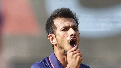 Yuzvendra Chahal was the standout once again for RR, taking the wickets of Bairstow, Rajapaksa and Mayank Agarwal. (PTI) Yuzvendra Chahal was the standout once again for RR, taking the wickets of Bairstow, Rajapaksa and Mayank Agarwal. (PTI)