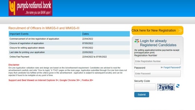 PNB SO Recruitment 2022: Last date to apply for 145 posts on pnbindia.in (pnbindia.in)